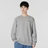 彪马(PUMA)男装 2023秋季新款运动服跑步健身训练舒适休闲时尚套头衫卫衣 678368-14/偏大一码 XS(16