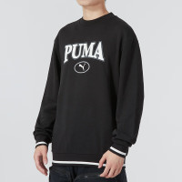 彪马(PUMA)男装 2023夏季新款运动服跑步健身训练舒适休闲时尚套头衫卫衣 678422-01 XS(165/88A