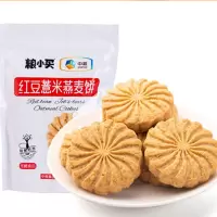 粮小买无糖红豆薏米燕麦饼208g*2袋
