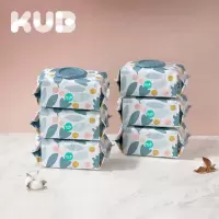可优比KUB-三明治珍珠湿巾80抽*6