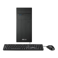 华硕(ASUS)碉堡T5 个人办公家用 商用台式电脑整机 23.8寸(I3-13100 8G 256G 集显 WIN11)