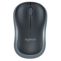 Logitech罗技商务办公无线鼠标B175 黑色