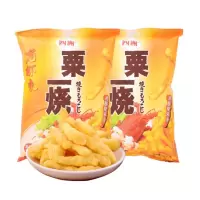 四洲龙虾味粟一烧80克*3包膨化食品休闲零食