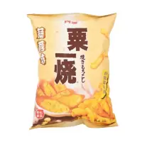四洲蒜蓉味粟一烧80克*3包膨化食品休闲零食