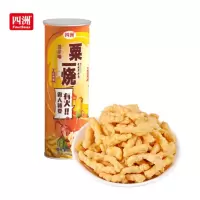 四洲龙虾味筒装粟一烧85克*3筒膨化食品休闲零食