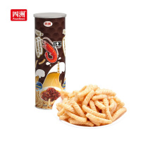 四洲XO酱味虾条(筒装)70克*3筒膨化食品休闲零食