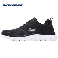 斯凯奇(Skechers)男鞋夏季新款运动鞋黑武士跑鞋轻便跑步鞋 52631 52631-BKRD/主图款 39