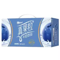 蒙牛真果粒蓝莓250ml*12盒/提