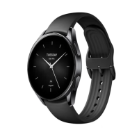 小米智能手表[支持微信]Xiaomi Watch S2 46mm 全天血氧监测 血氧异常提醒 运动手表 黑硅胶表带