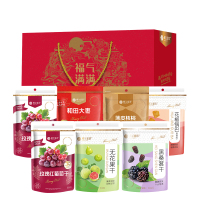 楼兰蜜语 福气满满 果干蜜饯礼盒 1328g