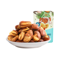 三只松鼠(Three Squirrels)兰花豆(牛肉味蚕豆)坚果炒货 休闲零食 205g