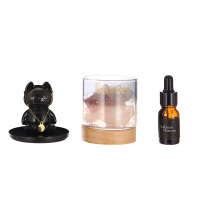 盖亚·安德森猫系列晶石香美灯摆件香氛扩香散香晶石套装