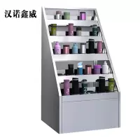 汉诺鑫威201不锈钢员工车间多格茶杯放置收纳柜30位水杯架1250*650*590