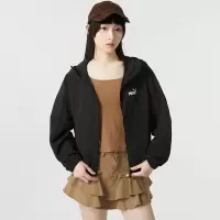 PUMA彪马夹克女装23秋季新款户外运动服舒适保暖风衣宽松时尚休闲上衣 678351-01