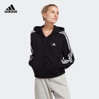 adidas阿迪达斯官方轻运动女装秋季宽松运动连帽夹克外套IC8781