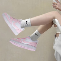 耐克(NIKE)女鞋板鞋2023夏季新款简版空军运动鞋潮流轻便小白鞋耐磨休闲鞋 DV5456-105