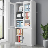 文件柜铁皮柜办公柜钢制资料柜档案柜储物柜大器械文件柜 1850*850*390mm 单位:1个