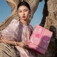 hibake夜阑听月780g云腿月饼奶黄川卤牛肉月饼香芋酥月饼组合装月饼礼盒