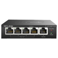 普联(TP-LINK)5口百兆POE交换机 TL-SF1005P-POE
