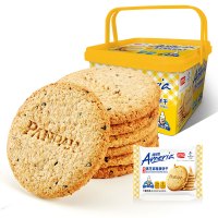盼盼 梅尼耶黑芝麻粗粮饼干 早餐代餐 休闲零食 540g