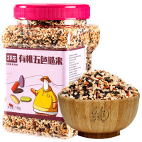 北纯 有机五色糙米 五谷杂粮 粗粮罐装 1.5kg