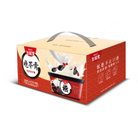 生和堂 奶香红豆龟苓膏12杯礼盒装 222克*12杯/箱 1箱