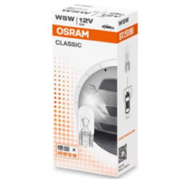 欧司朗T10示宽灯W5W牌照灯 12VT10 W5W 10只