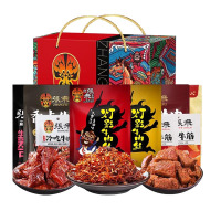 张飞 牛肉礼盒 牛肉熟食 食品礼盒 非你莫蜀礼盒855g