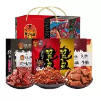 张飞 牛肉礼盒 牛肉熟食 食品礼盒 非你莫蜀礼盒855g