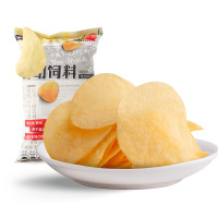 三只松鼠(Three Squirrels)肥宅鲜切饲料 番茄味薯片 休闲零食 膨化食品 45g