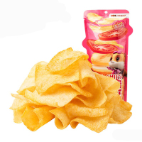 三只松鼠(Three Squirrels)山药脆片(番茄味)休闲零食 膨化食品 60g