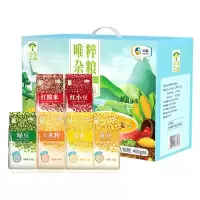 住院慰问品套餐4 特仑苏纯牛奶*1鲜鸡蛋30枚*1 中粮红花籽油*1 中粮杂粮礼盒*1