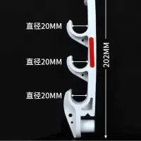 短云 电缆挂钩3连勾 直径13mm 单位:1组