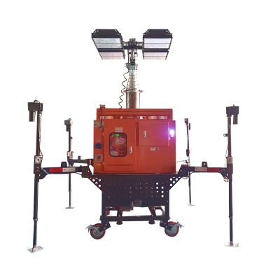 顶火 GMD6800A 8.5米/2200W/220VAC/6500k/LED 智能自升降方舱照明灯