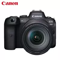 佳能(Canon)EOS R6单反数码相机套装+RF24-105 IS镜头 全画幅微单数码相机