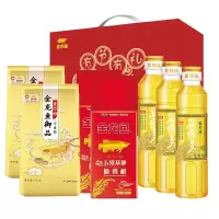 金龙鱼双一万稻米油400ml*3 金龙鱼原香稻稻花香大米500g*2 金龙鱼御品麦芯粉(小麦粉)1Kg*2