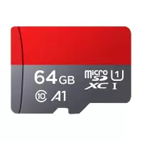 内存卡64G手机监控摄像头sd卡行车记录仪存储卡 10.92*14.99*1mm (含SD卡套)