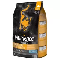 NUTRIENCE 哈根纽翠斯猫粮进口黑钻冻干系列禽肉配方幼猫成猫粮11磅/5kg全阶段营养增肥发腮
