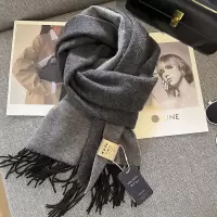 重磅珍品澳洲wool纯色简约双面羊毛围巾女冬百搭保暖窄版男士围脖