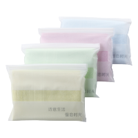 爱竹人 单条条缎毛巾(磨砂袋/粉色袋)