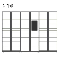 东升顺智能快递柜小区快递自提柜派件柜室外寄存柜信报箱储物柜一主两幅61格