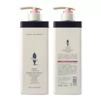 阿道夫人参修护两件套人参自然洗发水500g+护发素500g