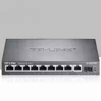 TP-LINK_10口全千兆POE网络交换机 TL-SG1210P(单位:个)货期3天