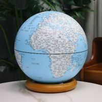 funglobe地球仪 触摸灯滚珠款AR地球仪 8英寸20cm 王子蓝 811HM5(360度充电款)