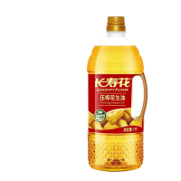 长寿花 压榨花生油1L