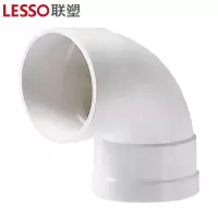 联塑 90°弯头(带检查口)PVC-U排水配件白色 dn110 单位:个