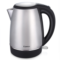 齐心 C-8802 电热水壶 银白YC