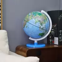 funglobe地球仪 8英寸20cm 学习用AR地球仪 81LM 地形行政两用款