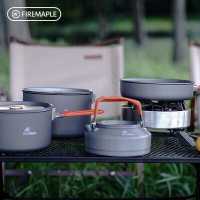 火枫(FIRE-MAPLE)饕餮套装擎天气炉户外炉炊具自驾露营野炊擎天大功率气炉4-5人