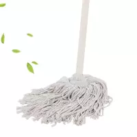 木把圆墩布老式拖把